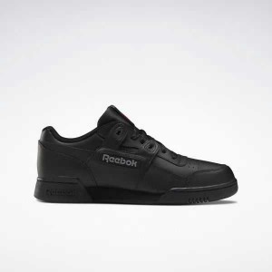 Black / Grey Reebok Workout Plus Shoes | MEHSNUR-71